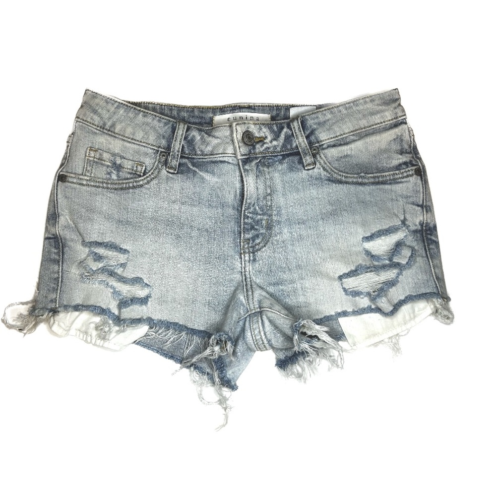 Eunina Blue Denim Shorts